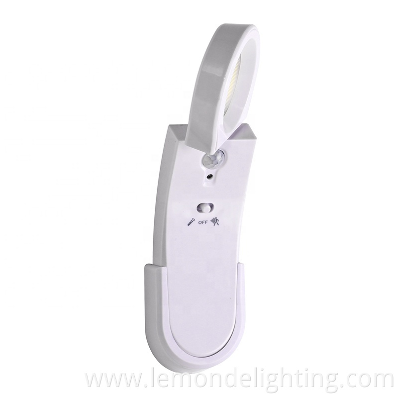 Detection LED wall light